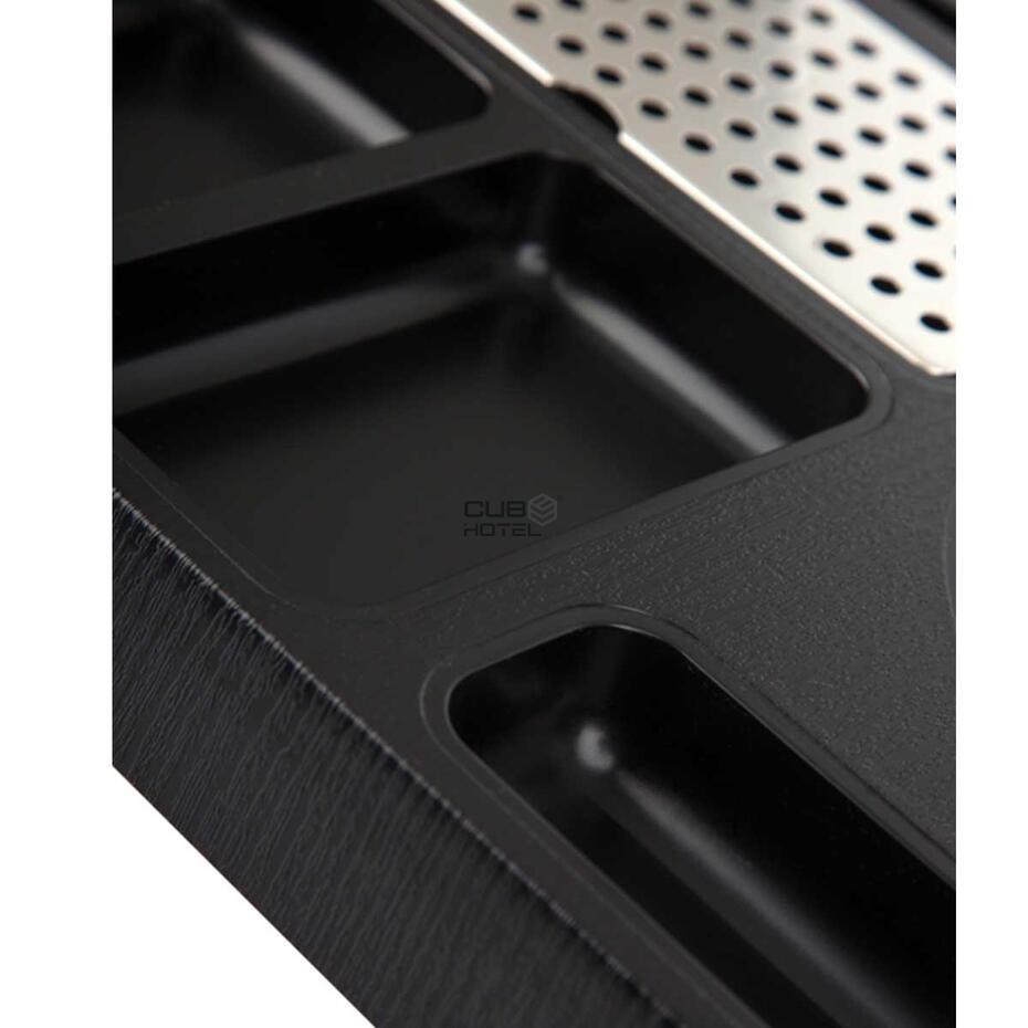 Bandeja de Bienvenida para Hotel Stay Abs Negra